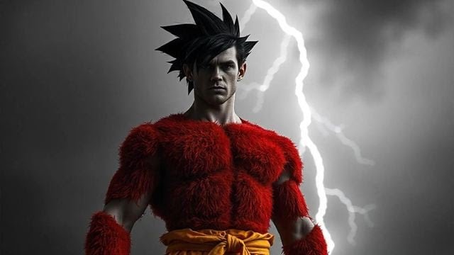 Dragon Ball: Assim seria a aparência de Henry Cavill como Goku Super Saiyajin 4